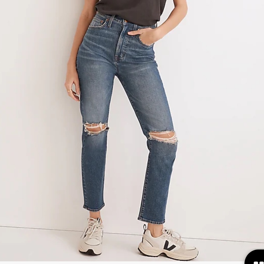 Madewell Perfect Vintage Crop Jeans - Size 30